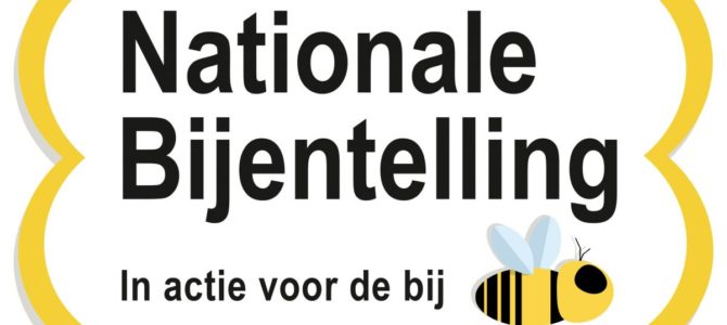 Doe mee met de Nationale Bijentelling op 18 en 19 april